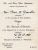 Wedding Invitation.